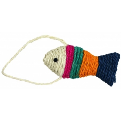 Pet Nova cat sisal fish colour 12